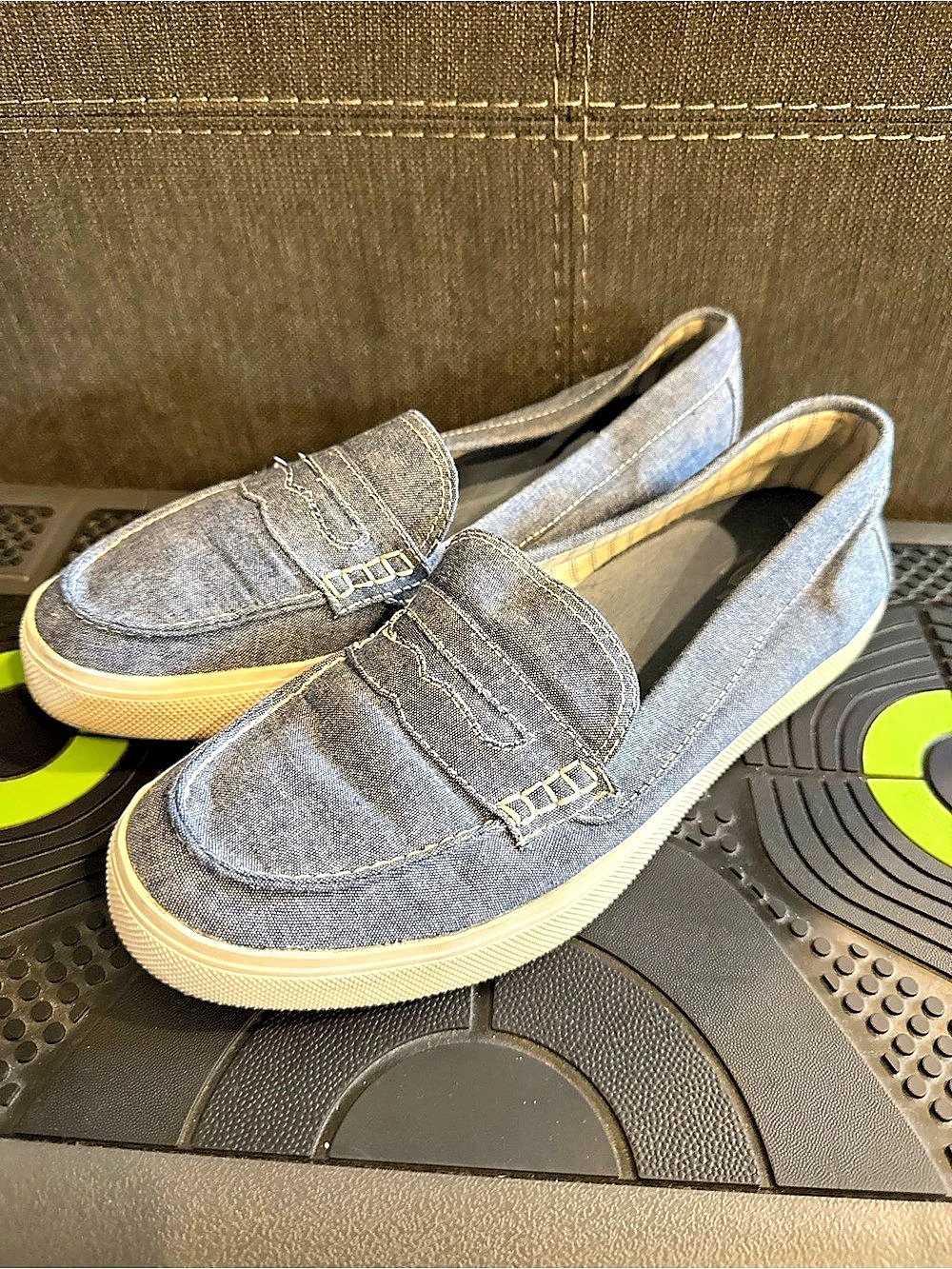 G.H. bass blue denim loafer Women’s US 8